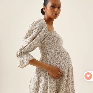 Nothing Fits But - Kiko Dress - Anemone Flowers- Maternity (S/M) - NWT